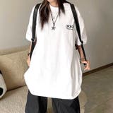 バックプリントオーバーサイズグラフィックTシャツ | SHEENA | 詳細画像2