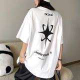 バックプリントオーバーサイズグラフィックTシャツ | SHEENA | 詳細画像4