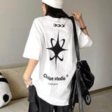 バックプリントオーバーサイズグラフィックTシャツ | SHEENA | 詳細画像5