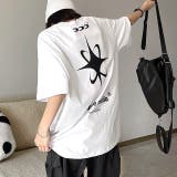 バックプリントオーバーサイズグラフィックTシャツ | SHEENA | 詳細画像6