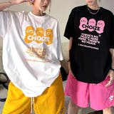 オーバーサイズグラフィックロゴプリントTシャツ | SHEENA  | 詳細画像7 