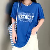 OBSTACLEロゴプリントルーズTシャツ | SHEENA | 詳細画像15