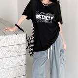 OBSTACLEロゴプリントルーズTシャツ | SHEENA | 詳細画像5