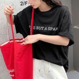 バックフラワーロゴプリントオーバーサイズTシャツ | SHEENA | 詳細画像21