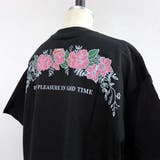 バックフラワーロゴプリントオーバーサイズTシャツ | SHEENA | 詳細画像27