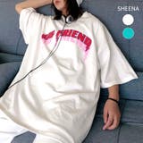 BIG FRIENDロゴプリントルーズTシャツ | SHEENA | 詳細画像1