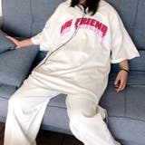 BIG FRIENDロゴプリントルーズTシャツ | SHEENA | 詳細画像3