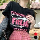 Fit LifeロゴプリントルーズTシャツ | SHEENA | 詳細画像1