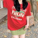 Fit LifeロゴプリントルーズTシャツ | SHEENA | 詳細画像27
