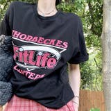 Fit LifeロゴプリントルーズTシャツ | SHEENA | 詳細画像3