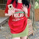 Fit LifeロゴプリントルーズTシャツ | SHEENA | 詳細画像30