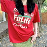 Fit LifeロゴプリントルーズTシャツ | SHEENA | 詳細画像31