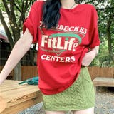 Fit LifeロゴプリントルーズTシャツ | SHEENA | 詳細画像35