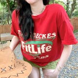 Fit LifeロゴプリントルーズTシャツ | SHEENA | 詳細画像41