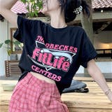 Fit LifeロゴプリントルーズTシャツ | SHEENA | 詳細画像7