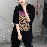 レオパードロゴプリントオーバーサイズTシャツ | SHEENA | 詳細画像10