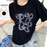 BIGロゴプリントオーバーサイズTシャツ | SHEENA | 詳細画像1