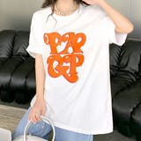 BIGロゴプリントオーバーサイズTシャツ | SHEENA | 詳細画像12