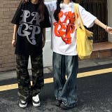 BIGロゴプリントオーバーサイズTシャツ | SHEENA | 詳細画像15