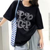 BIGロゴプリントオーバーサイズTシャツ | SHEENA | 詳細画像2