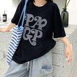 BIGロゴプリントオーバーサイズTシャツ | SHEENA | 詳細画像4