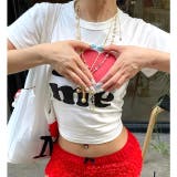 I love meロゴプリントコンパクトTシャツ | SHEENA | 詳細画像12
