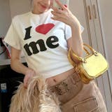 I love meロゴプリントコンパクトTシャツ | SHEENA | 詳細画像20