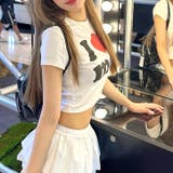 I love meロゴプリントコンパクトTシャツ | SHEENA | 詳細画像4