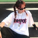 グラフィックロゴプリントルーズTシャツ | SHEENA | 詳細画像12