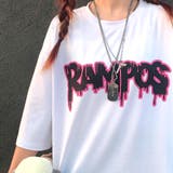 グラフィックロゴプリントルーズTシャツ | SHEENA | 詳細画像14