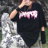 グラフィックロゴプリントルーズTシャツ | SHEENA | 詳細画像9