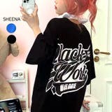 グラフィックロゴプリントオーバーサイズTシャツ | SHEENA  | 詳細画像1 