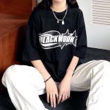 グラフィックロゴプリントオーバーサイズTシャツ | SHEENA  | 詳細画像11 