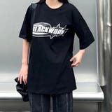 グラフィックロゴプリントオーバーサイズTシャツ | SHEENA  | 詳細画像13 