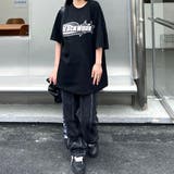 グラフィックロゴプリントオーバーサイズTシャツ | SHEENA  | 詳細画像14 