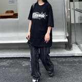 グラフィックロゴプリントオーバーサイズTシャツ | SHEENA  | 詳細画像16 