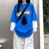 グラフィックロゴプリントオーバーサイズTシャツ | SHEENA  | 詳細画像33 