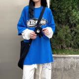 グラフィックロゴプリントオーバーサイズTシャツ | SHEENA  | 詳細画像34 