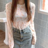 小花柄ストレッチシアートップス | SHEENA | 詳細画像22