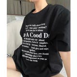 レタリングロゴプリントオーバーサイズTシャツ | SHEENA | 詳細画像20