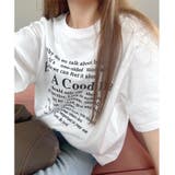 レタリングロゴプリントオーバーサイズTシャツ | SHEENA | 詳細画像8
