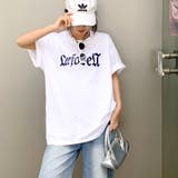 バックプリントグラフィックオーバーサイズTシャツ | SHEENA | 詳細画像2