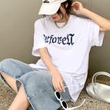 バックプリントグラフィックオーバーサイズTシャツ | SHEENA | 詳細画像3