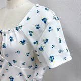 小花柄テレコリボントップス | SHEENA  | 詳細画像17 