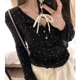 ドットプリントヘンリーネックロンT/長袖Tシャツ | SHEENA | 詳細画像29