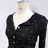 ドットプリントヘンリーネックロンT/長袖Tシャツ | SHEENA | 詳細画像30