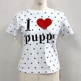 I love puppyロゴドットプリントTシャツ | SHEENA | 詳細画像15
