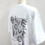 レタリングバックプリントオーバーサイズTシャツ | SHEENA | 詳細画像15