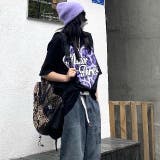 レオパードハートロゴプリントオーバーサイズTシャツ | SHEENA  | 詳細画像10 