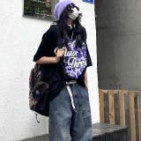 レオパードハートロゴプリントオーバーサイズTシャツ | SHEENA  | 詳細画像11 